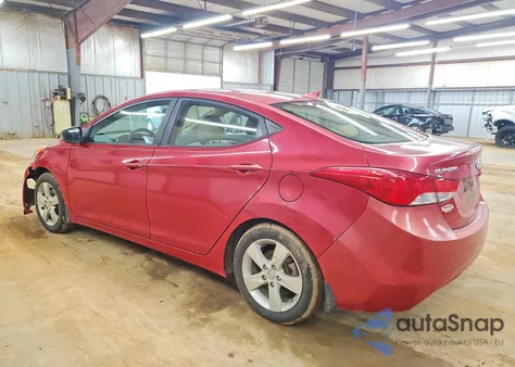 2013 Hyundai Elantra Gls z USA, uszkodzony, nr VIN KMHDH4AE7DU953519